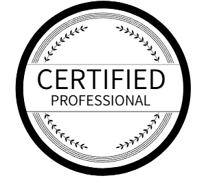 certified professional badge