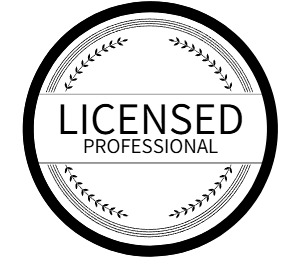 licensed professional badge